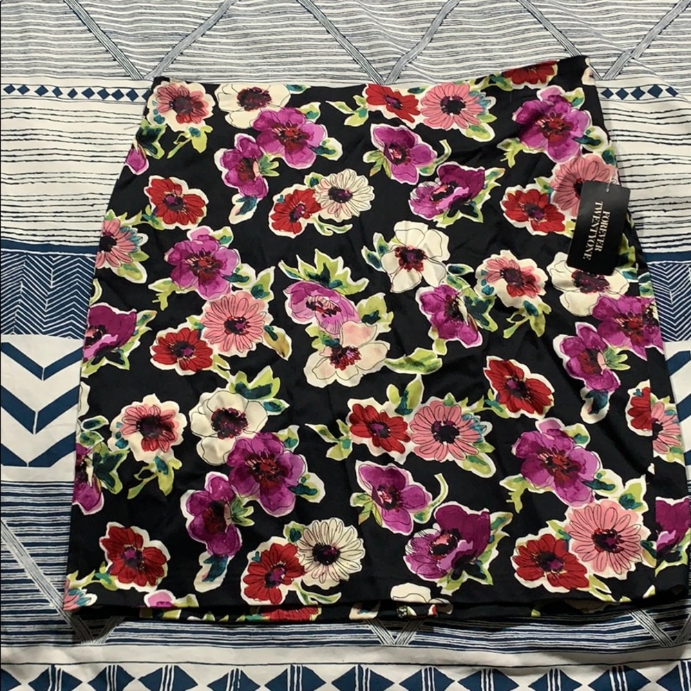 Floral skirt
